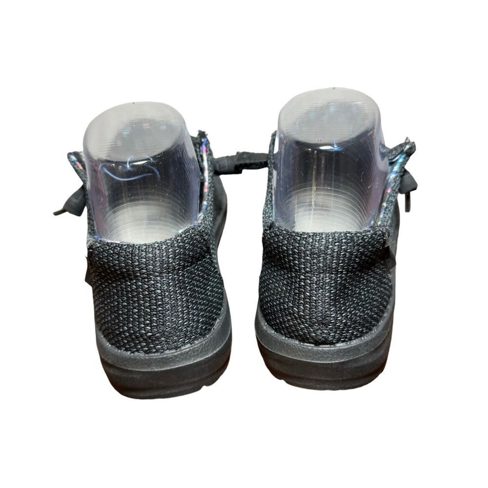 Women’s Hey dude slip on shoes size 5 black - Picture 4 of 5